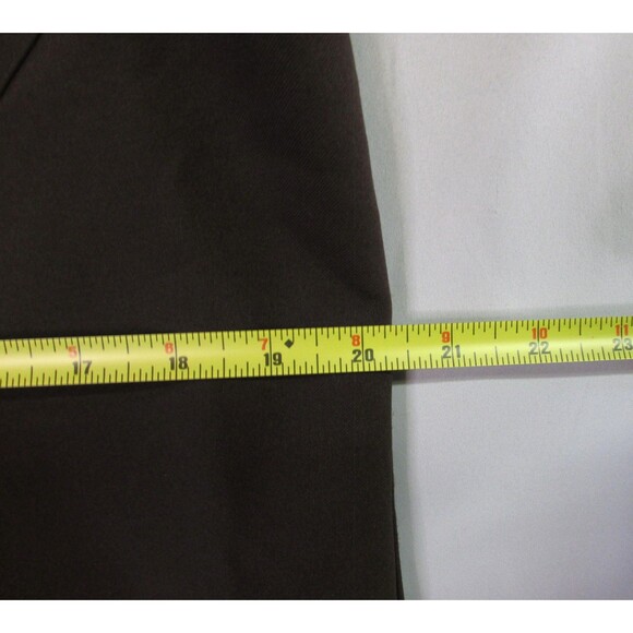 Elbeco TexTrop Shirt Mens 15.5 Brown Short Sleeve Police Uniform Zip Front - Picture 12 of 14